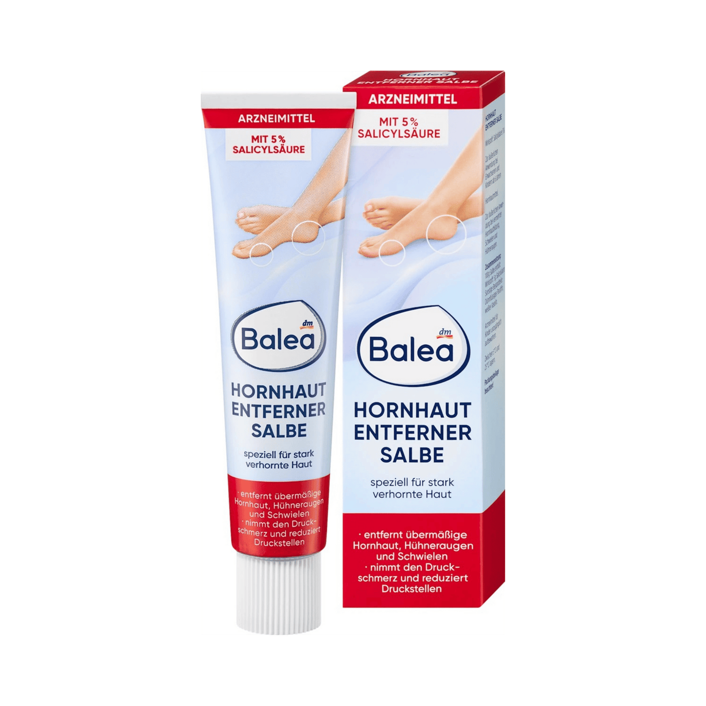 Balea Callus-Removing Foot Cream Salve – 50 g