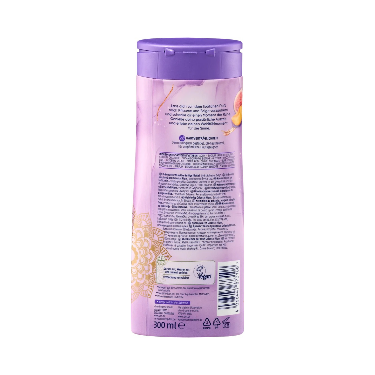 Cream Shower Oriental Plum – 300 ml