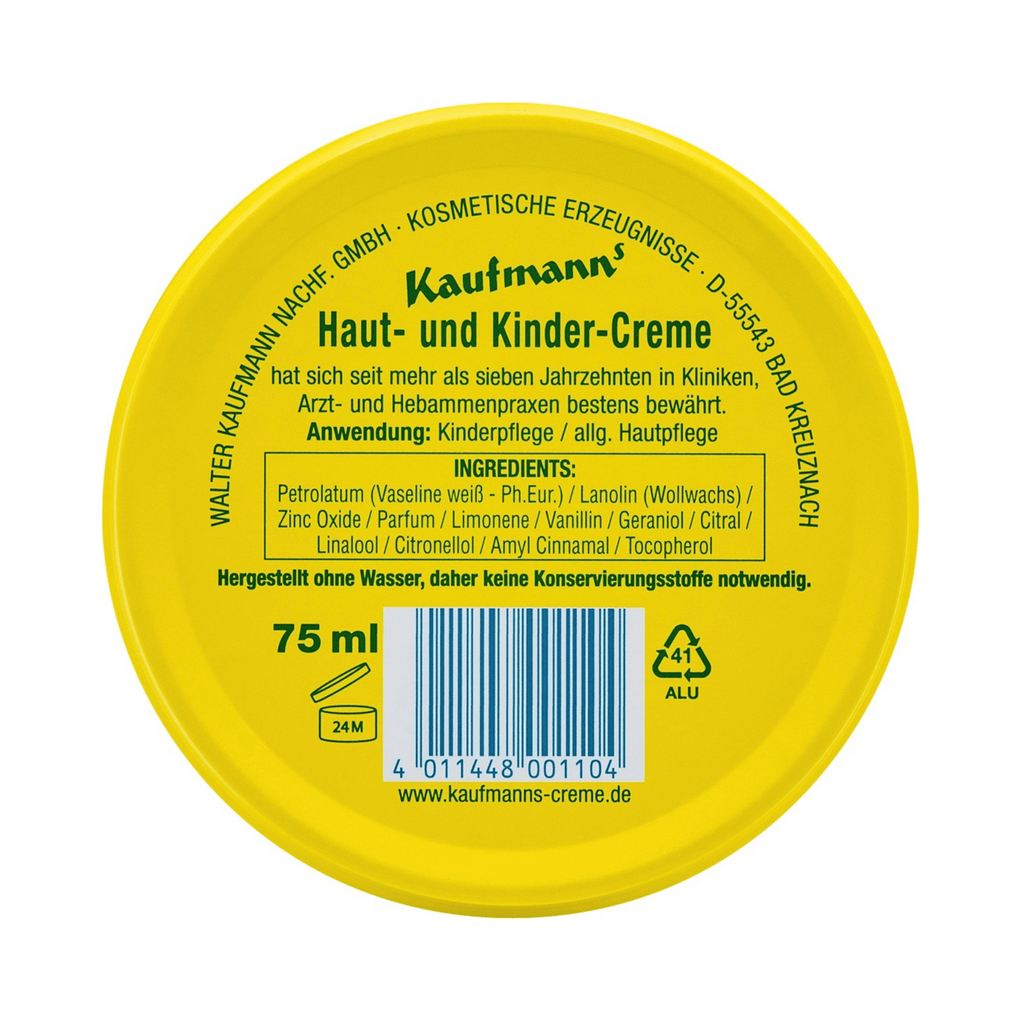 Kaufmann’s Baby & Children Care Cream – 75 ml