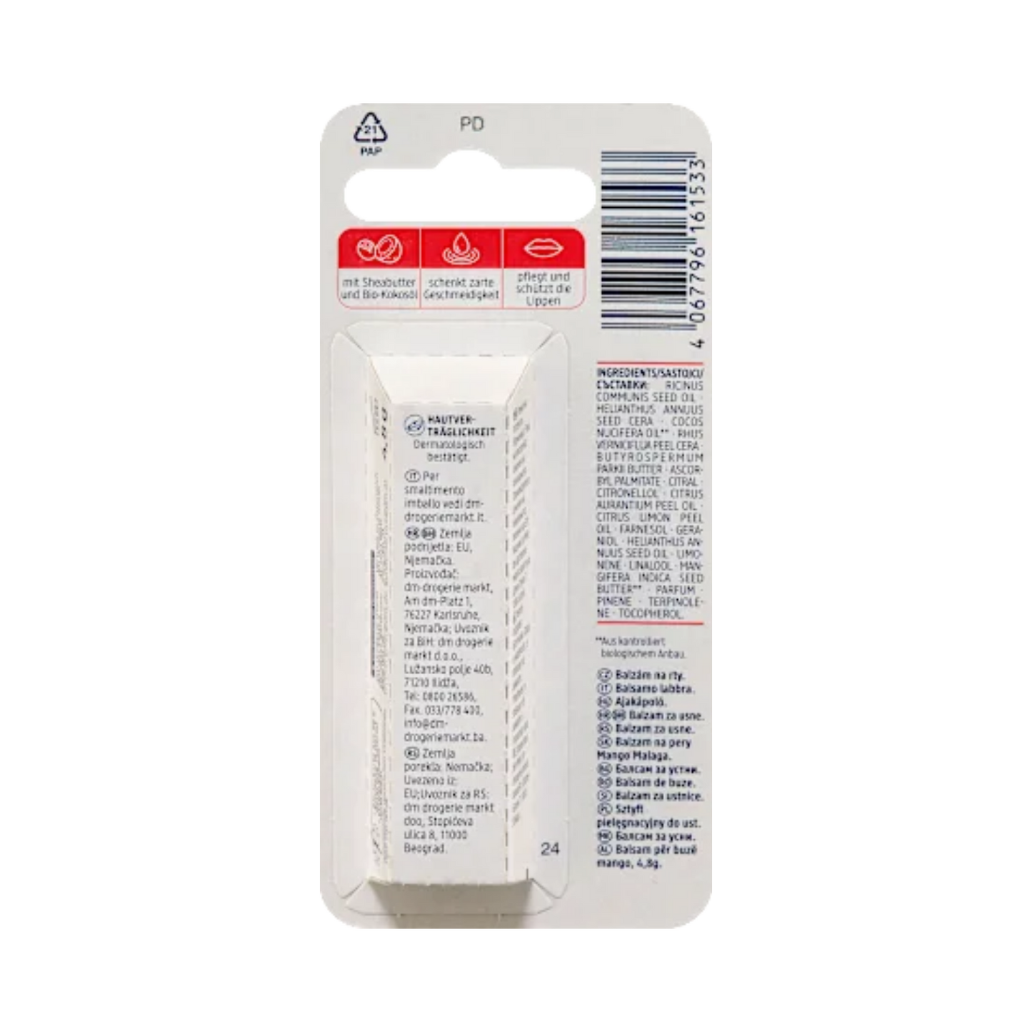 Balea Lip Care Mango Malaga