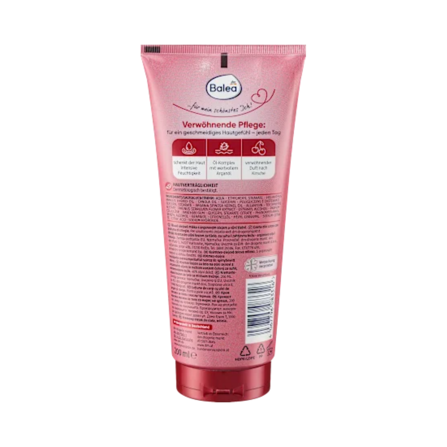 Balea Creme-Oil Body Lotion Cherry – 200 ml