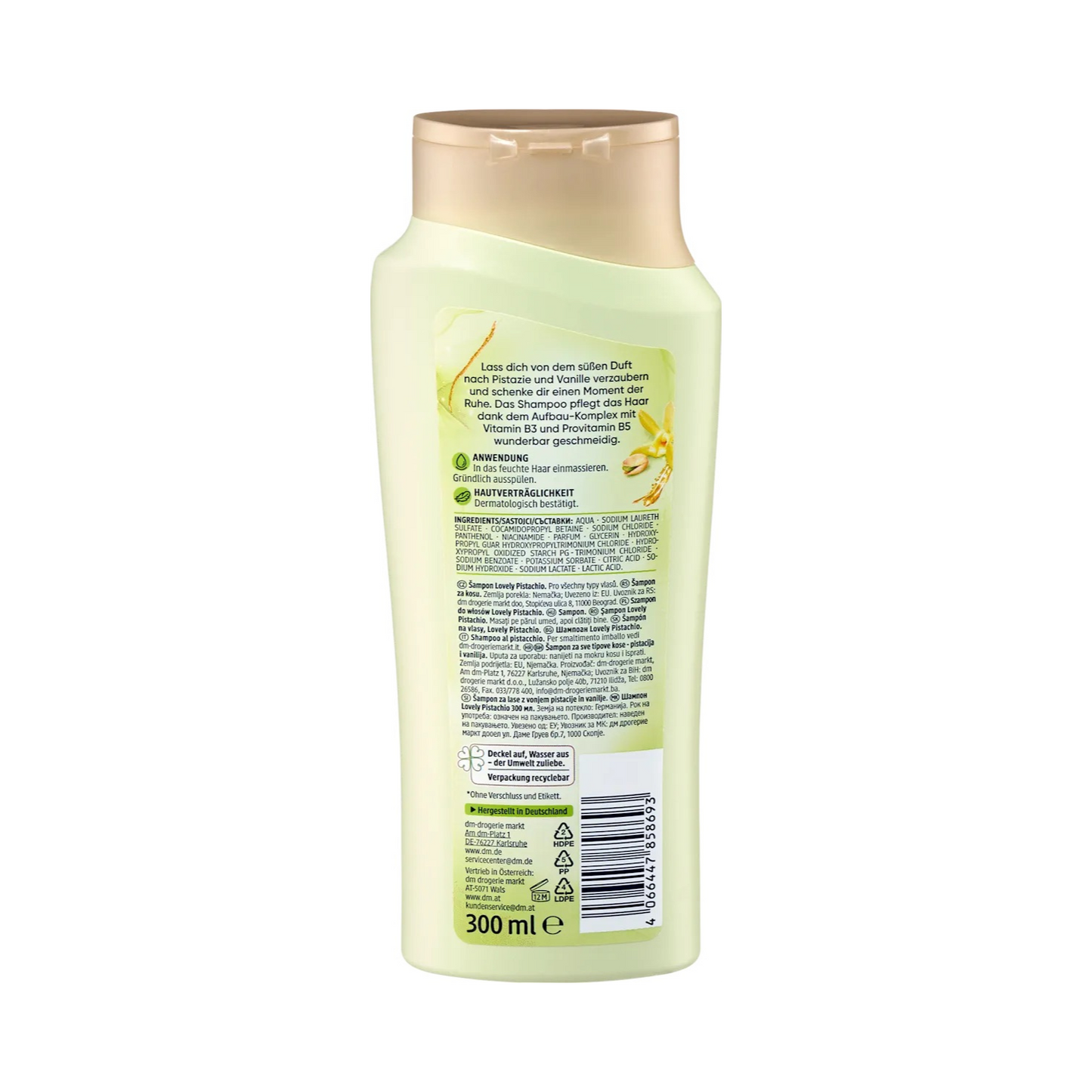 Balea Shampoo Lovely Pistachio – 300 ml