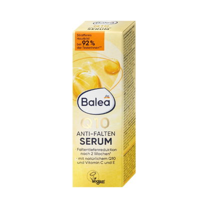 Balea Q10 + Omega Serum – Anti-Aging Face Serum with Vitamins C & E (30 ml)