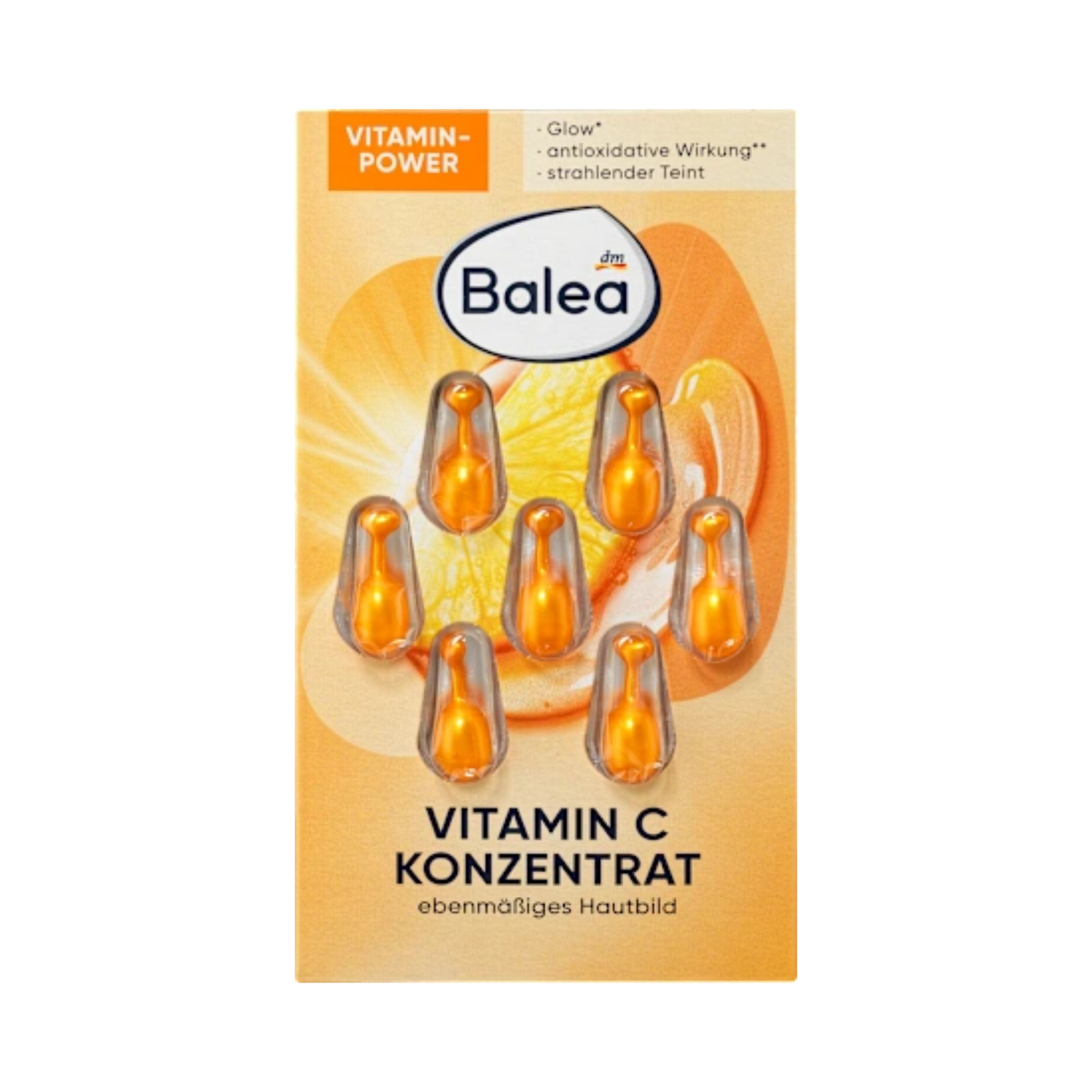 Balea Vitamin C Concentrate – 7 Capsules