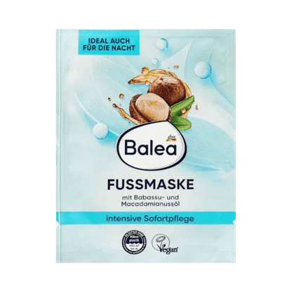 Balea Foot Mask – Babassu & Macadamia Nut Oil, 15 ml