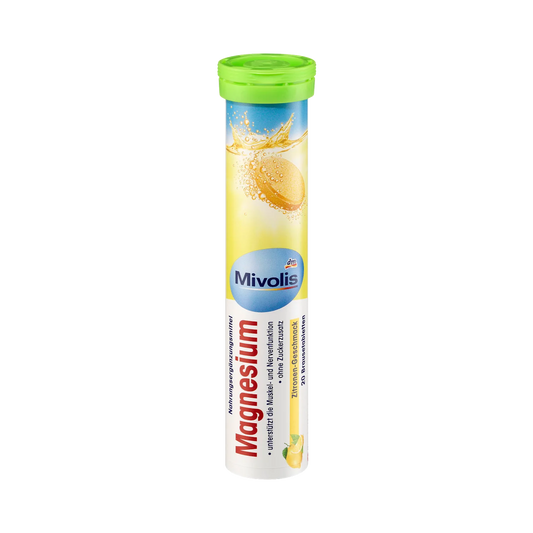 Mivolis Magnesium Effervescent Tablets – 20 pcs (82 g)
