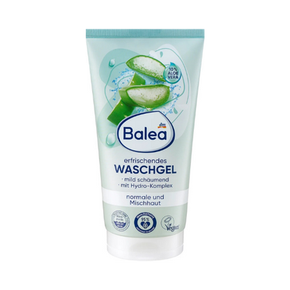 Balea Refreshing Facial Cleansing Gel – Gentle Face Wash for Normal & Combination Skin (150 ml)
