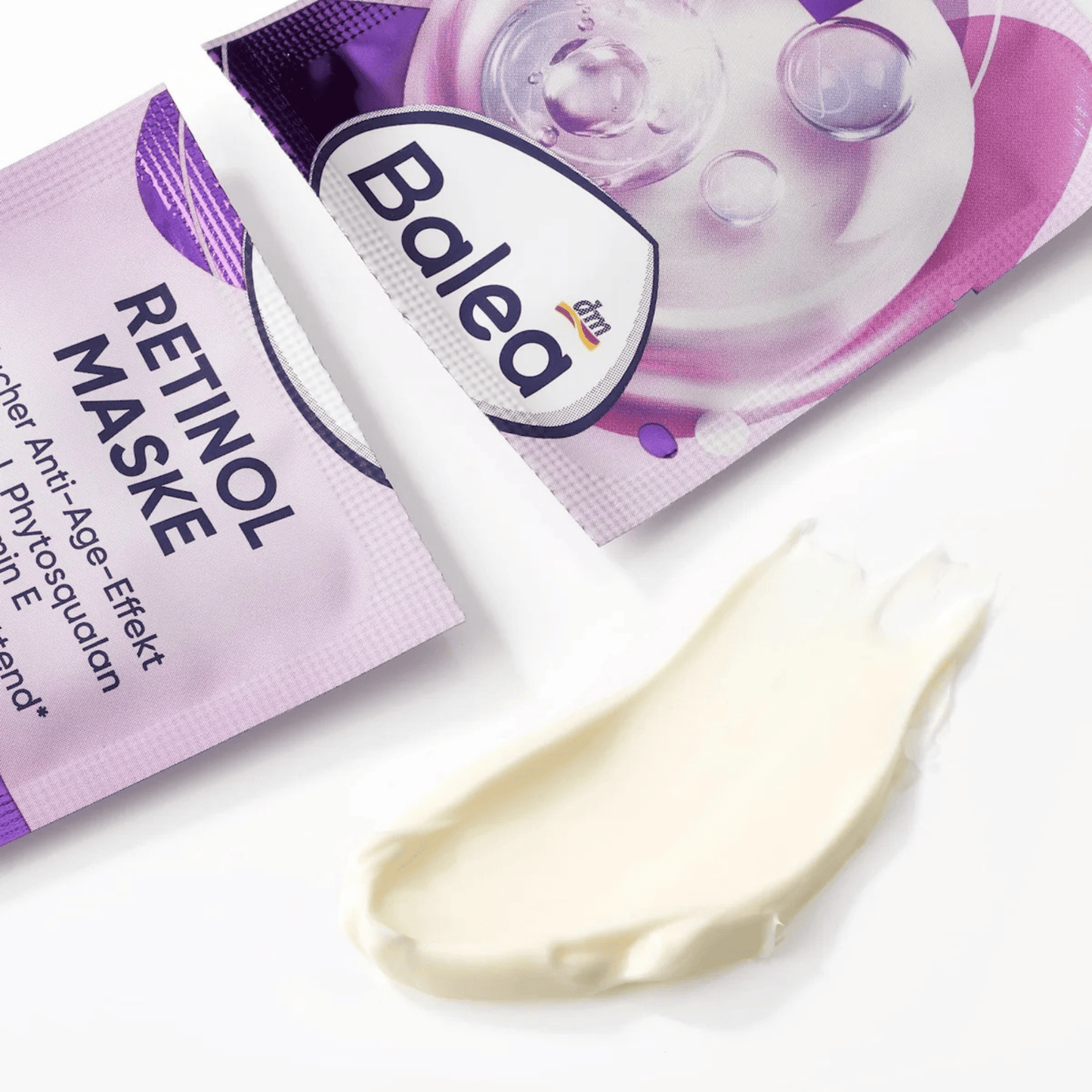 Balea Retinol Face Mask, 16 ml (2x8 ml) – 5-in-1 Anti-Age, Firming & Smoothing