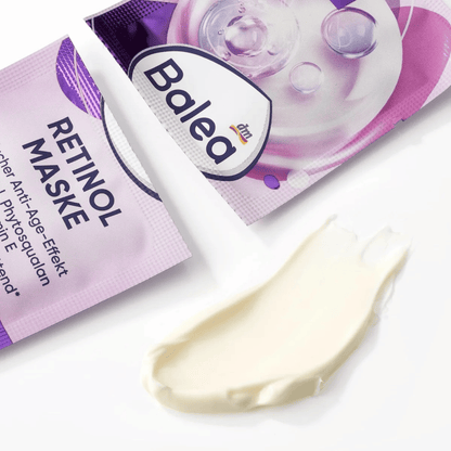 Balea Retinol Face Mask, 16 ml (2x8 ml) – 5-in-1 Anti-Age, Firming & Smoothing