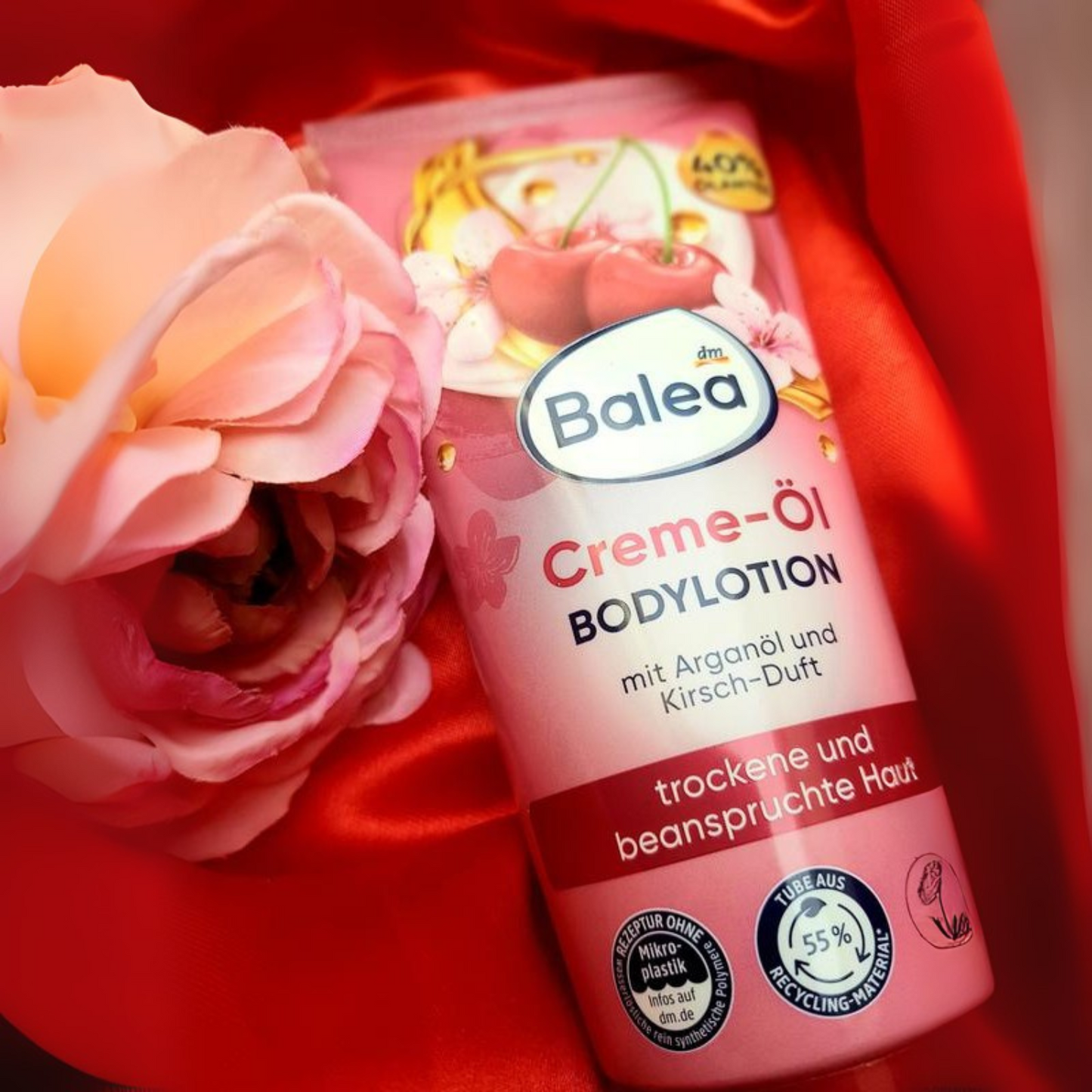 Balea Creme-Oil Body Lotion Cherry – 200 ml