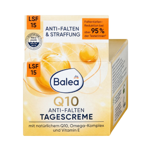 Balea Q10 Anti-Wrinkle Face Cream SPF 15 – 50 ml
