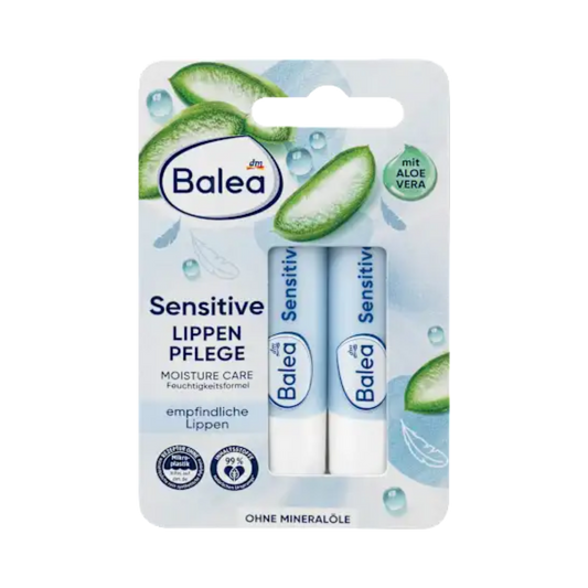 Balea Lip Care Sensitive – 9.6 g (Duo Pack)