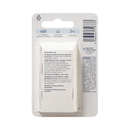 Balea Lip Care Sensitive – 9.6 g (Duo Pack)