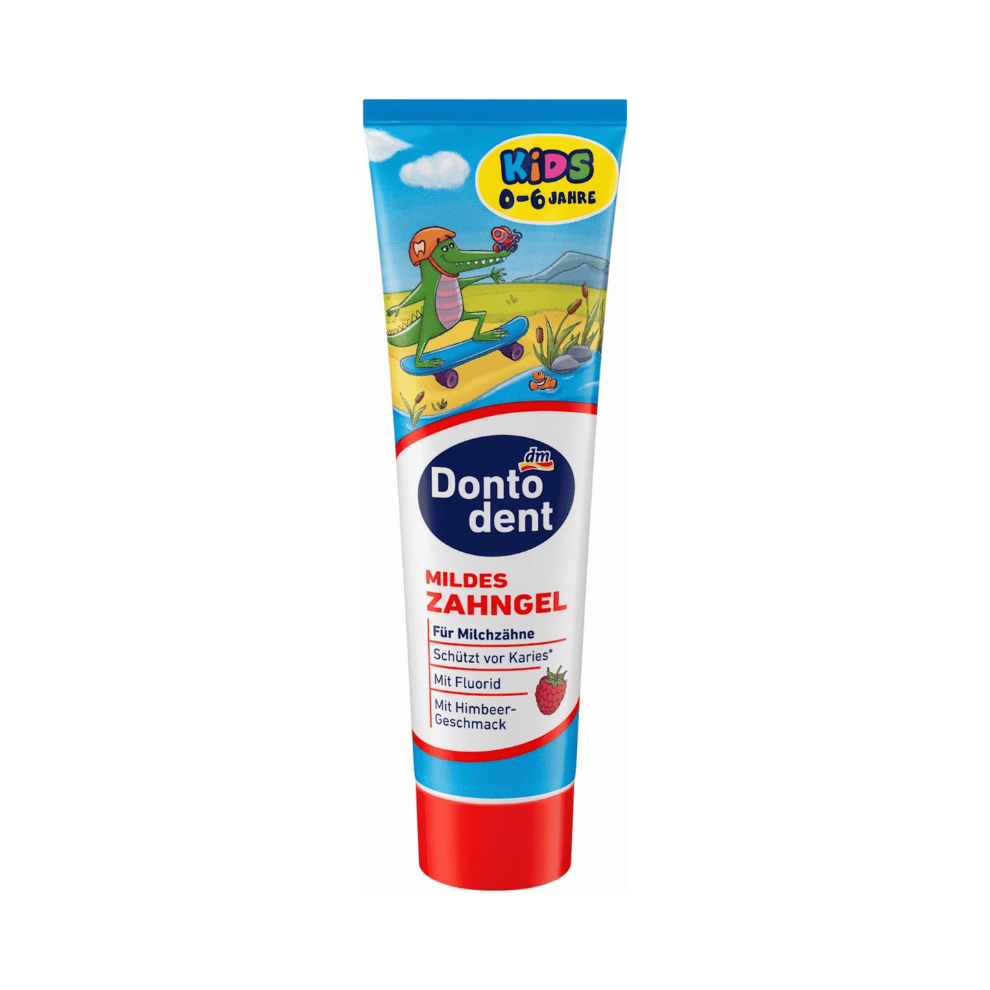 Dontodent Kids Mild Tooth Gel (0–6 Years), 100 ml