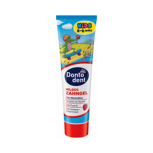 Dontodent Kids Mild Tooth Gel (0–6 Years), 100 ml