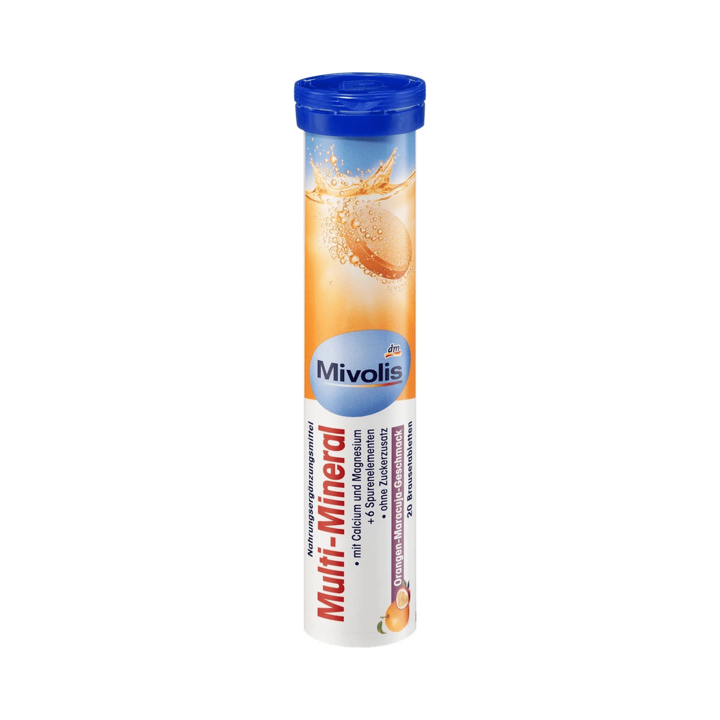 Mivolis Multi-Mineral Effervescent Tablets – 20 pcs (82 g)