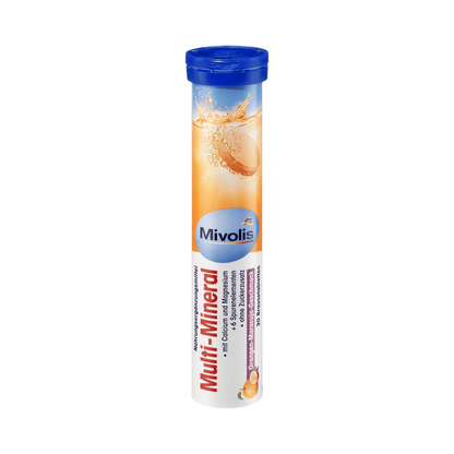 Mivolis Multi-Mineral Effervescent Tablets – 20 pcs (82 g)