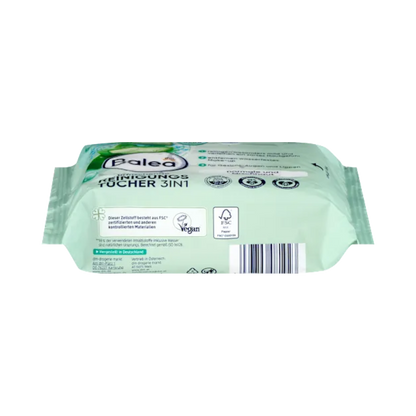 Balea 3in1 Refreshing Cleansing Wipes – 25 pcs