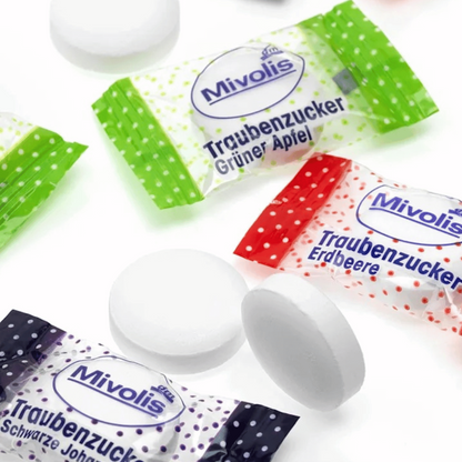 Mivolis Fruit Mix Glucose Candy, 100 g – Vegan, Gluten & Lactose Free