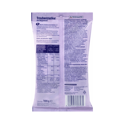 Mivolis fruity and energizing dextrose snack enriched with Magnesium, 100 g