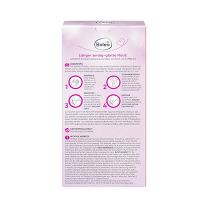 Balea Cold Wax Strips – Bikini Zone, 16 pcs