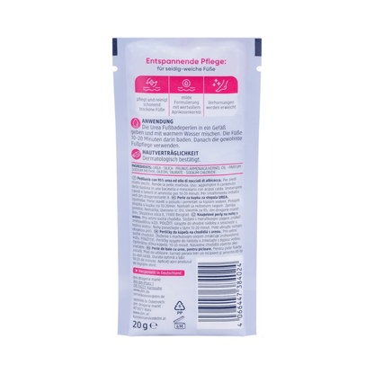 Balea Foot Bath Pearls for Very Dry Feet, 95% Urea – 20 g