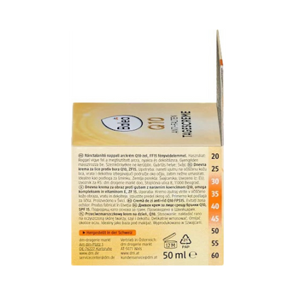Balea Q10 Anti-Wrinkle Face Cream SPF 15 – 50 ml