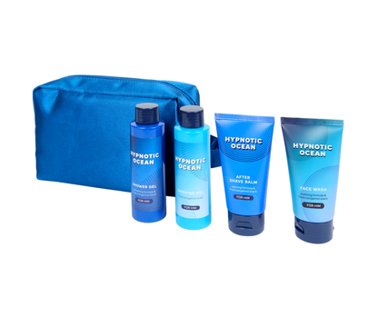 Gift Set “Hypnotic Ocean” – 5-Piece Toiletry Bag