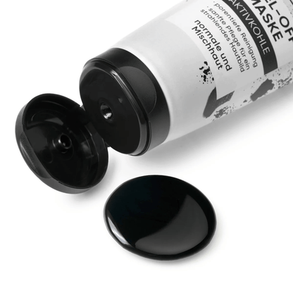 Balea Peel-Off Face Mask with Activated Charcoal – 100 ml