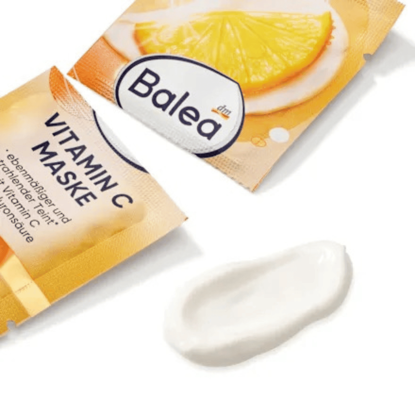 Balea Vitamin C Face Mask, 16 ml – Vegan, Fragrance-Free