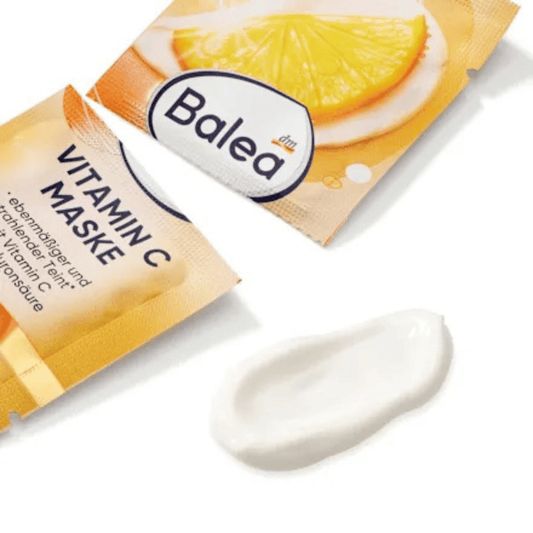 Balea Vitamin C Face Mask, 16 ml – Vegan, Fragrance-Free