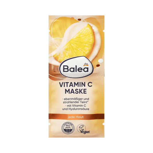 Balea Vitamin C Face Mask, 16 ml – Vegan, Fragrance-Free