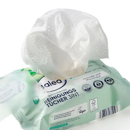 Balea 3in1 Refreshing Cleansing Wipes – 25 pcs